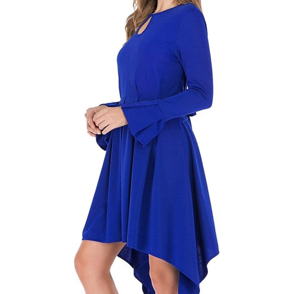 Dresses & Skirts - NWT Keyhole Asymmetrical Handkerchief Hem Sundress